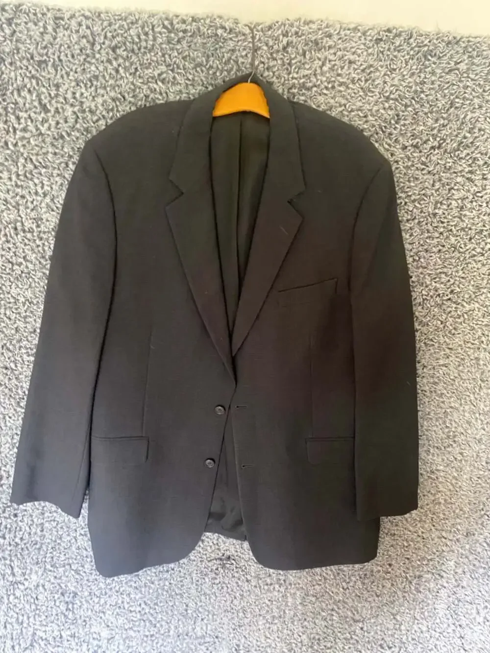 Brooks Brothers Stretch Wool Blend Blazer Jacket Size 43L